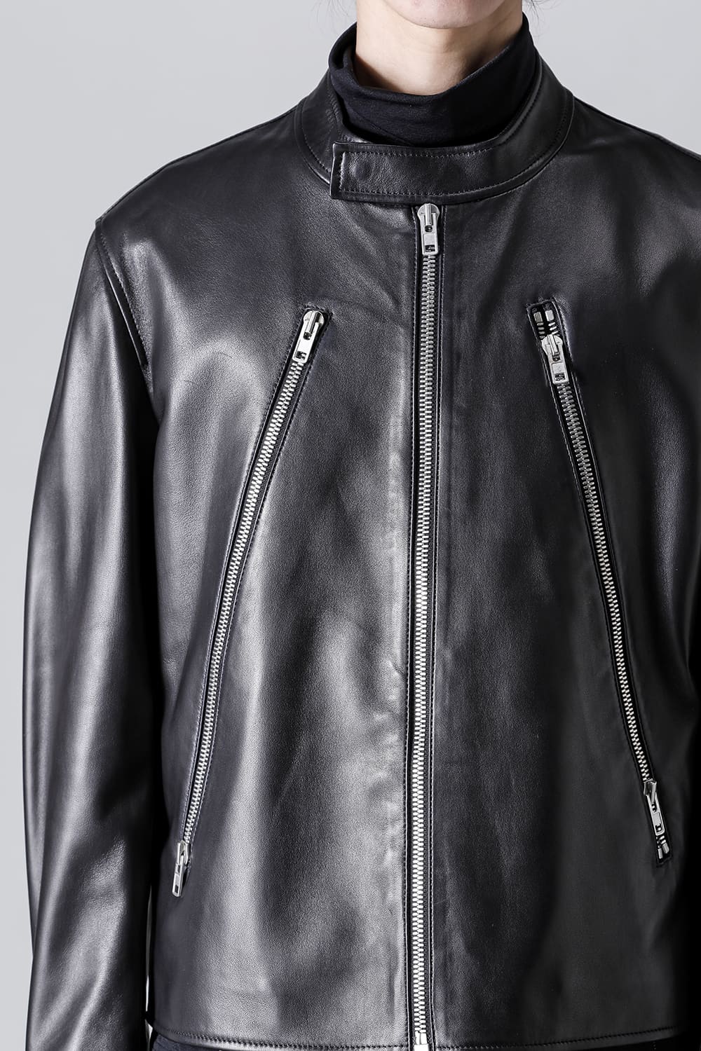 S50AM0489 | 5 Zip Jacket In Ovin | Maison Margiela | Online Store 