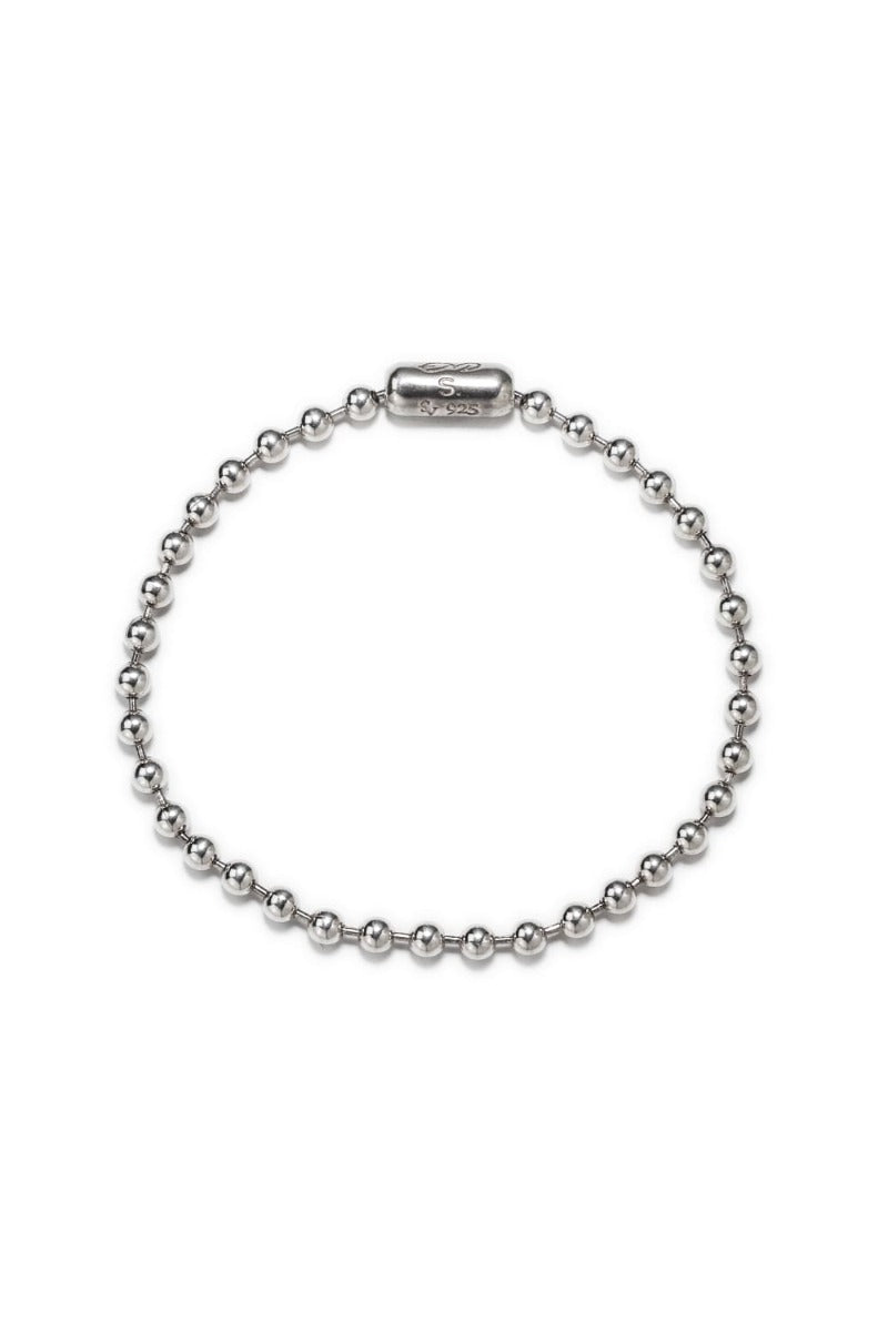 4mm Solid .925 Sterling Silver Military Ball Chain Bracelet, 7 inches +  Gift Box - Walmart.com