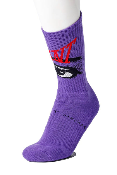 Eye Socks Purple - SAINT Mxxxxxx