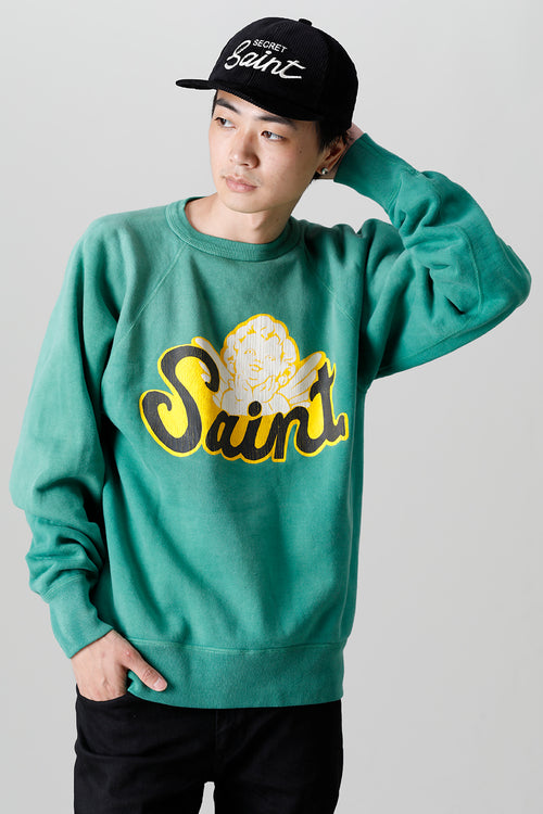 SAINT ANGEL Raglan sleeve Sweat shirt - SAINT Mxxxxxx