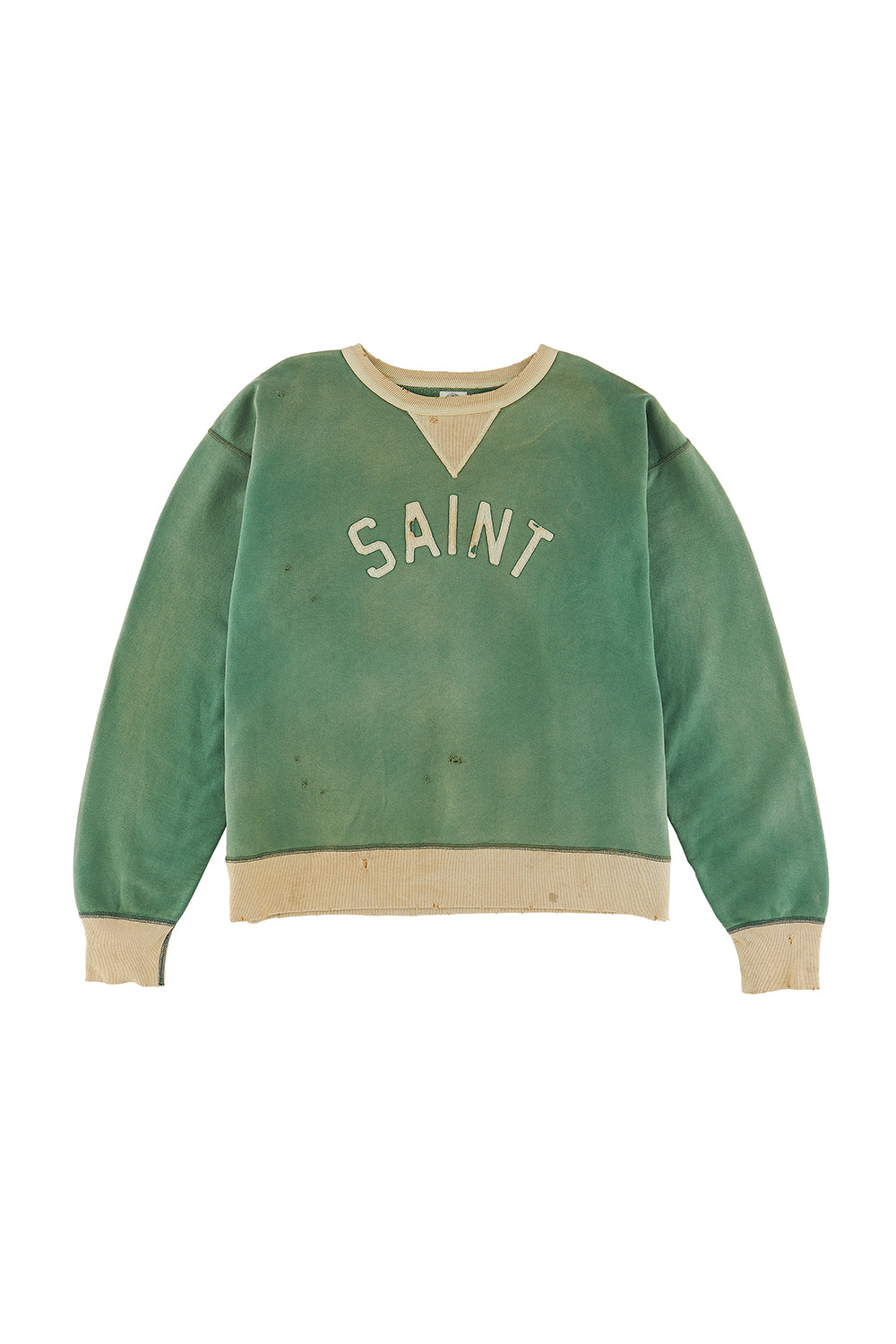 SM-S22-0000-040 | Holy Relics Felt Raglan sleeve Sweat shirt 