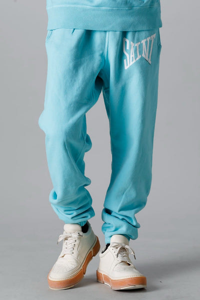 SAINT Sweat Pants Blue - SAINT Mxxxxxx