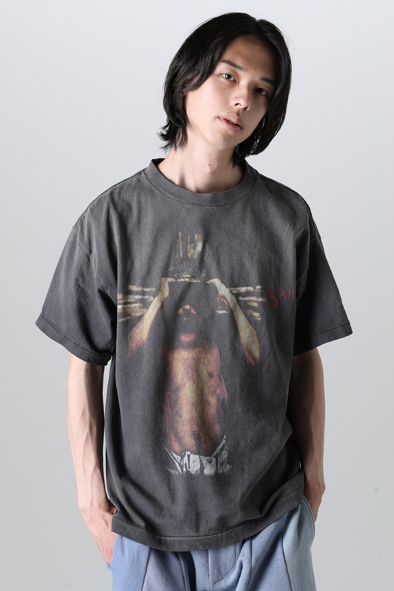 Saint Mxxxxxx 23ss Tシャツ WE LIVE HELL-