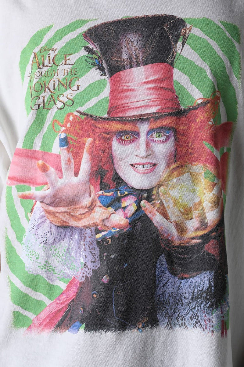 ディズニー(アリス・イン・ワンダーランド) × セントマイケル MAD HATTER ショートスリーブTシャツ