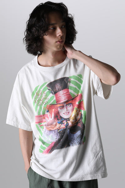 Disney(Alice in Wonderland) × ©SAINT M×××××× MAD HATTER Short sleeve T-shirt - SAINT Mxxxxxx