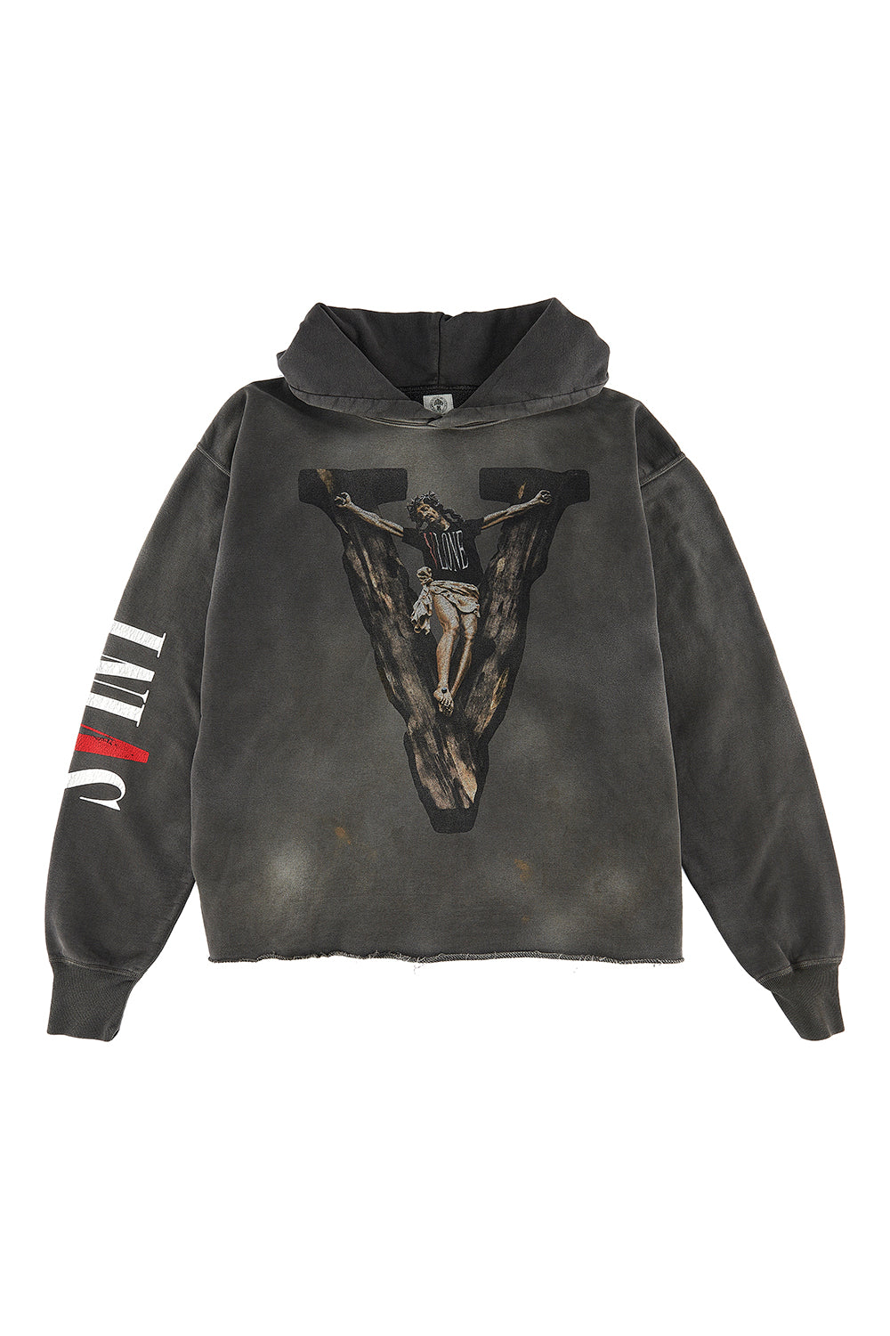 22SS SAINT MICHAEL × VLONE HOODIE USED加工申し訳ございません