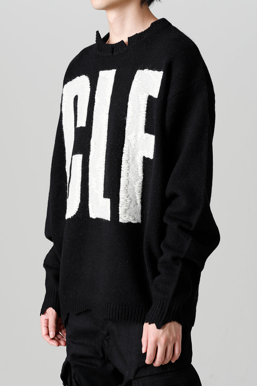 saint michael clf knit セントマイケル　CLFニット　XL