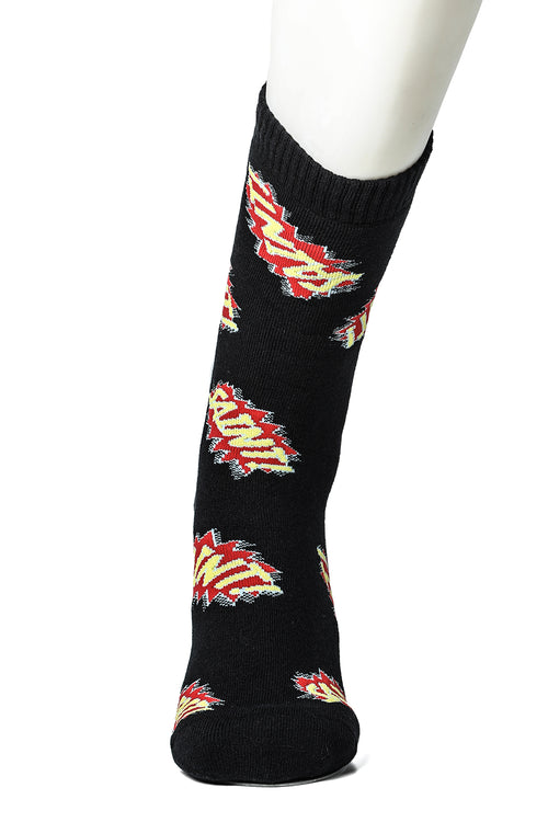 POW Socks Black - SAINT Mxxxxxx