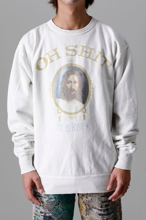 OH SHIT Sweat shirt - SAINT Mxxxxxx