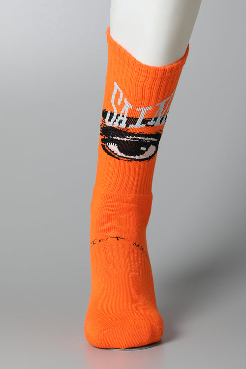 EYE Socks Orange - SAINT Mxxxxxx