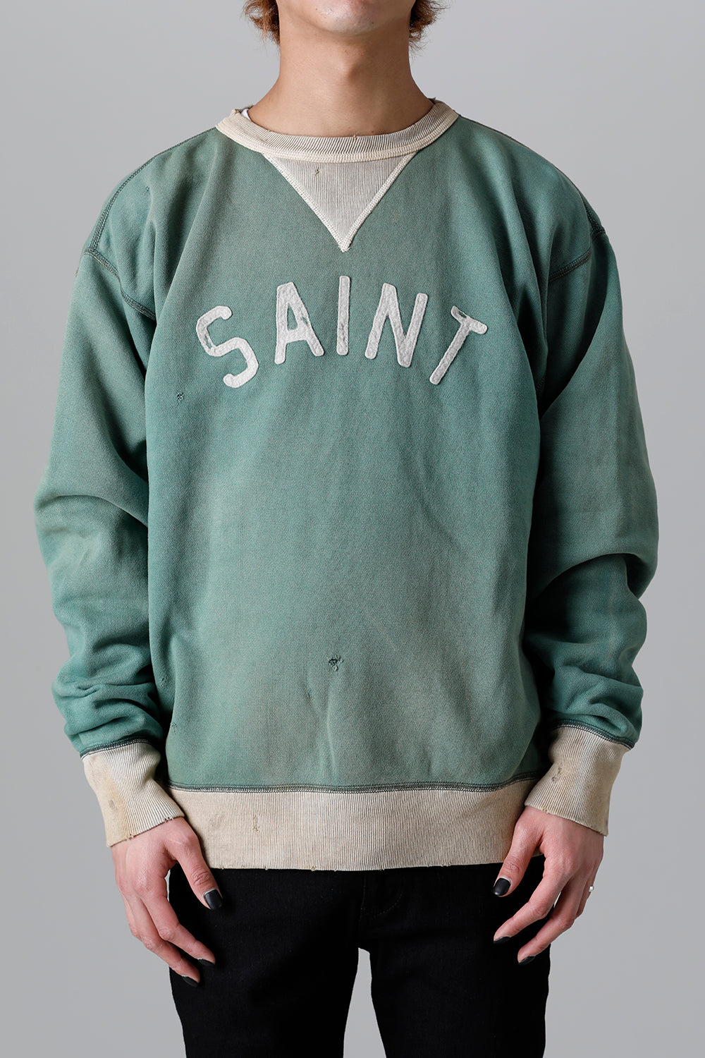 SAINT Mxxxxxx 22ss RAGLAN SWEAT SHIRT