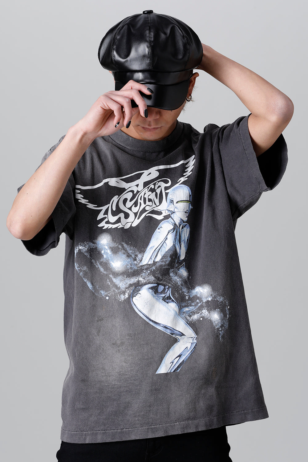 saint michael × sorayama Tシャツ