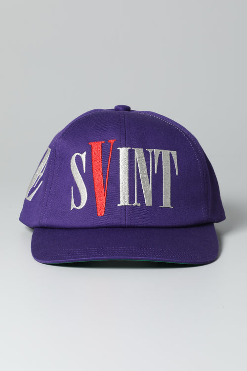 VLONE × ©SAINT M×××××× Cap Purple - SAINT Mxxxxxx