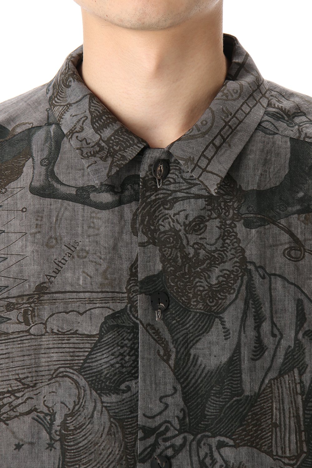 shc-mcm | Shirt line zodiac signs print | DEVOA | Online Store