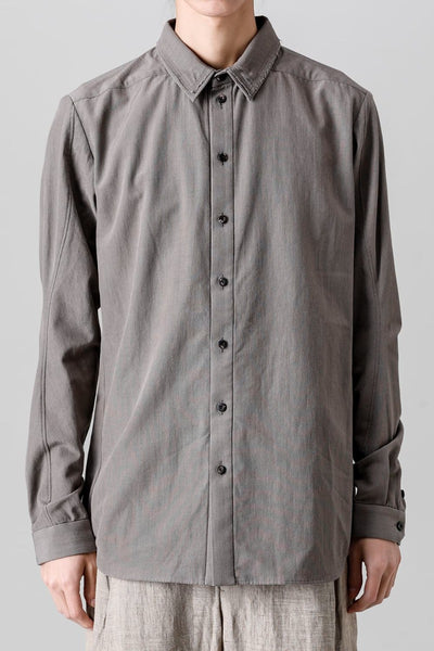Shirt Cotton / silk / viscose Mud Gray - DEVOA