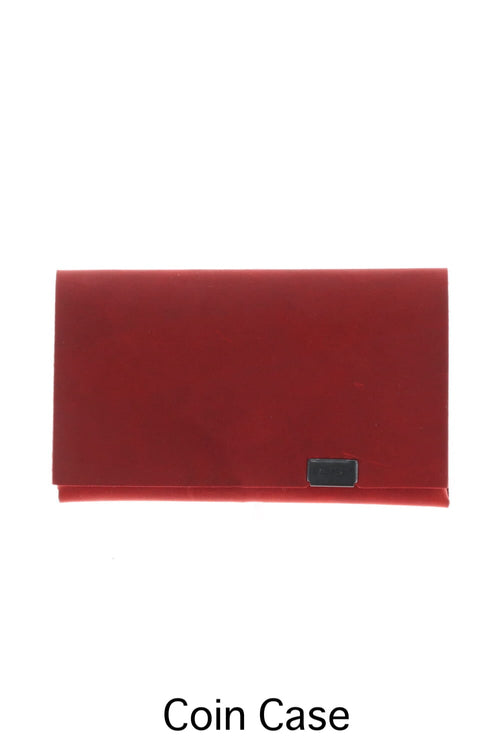 Shosa - No,No,Yes! Coin Case Nubuck Red - Shosa