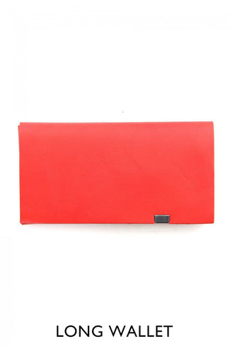 所作 Shosa - No,No,Yes! BASIC Long Wallet Red - Shosa - 所作 ショサ　ノーノーイエス