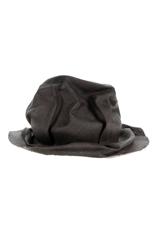 Vintage Paribuntal Straw Hat Grey - HORISAKI