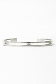 Silver Bangle 030 - iolom