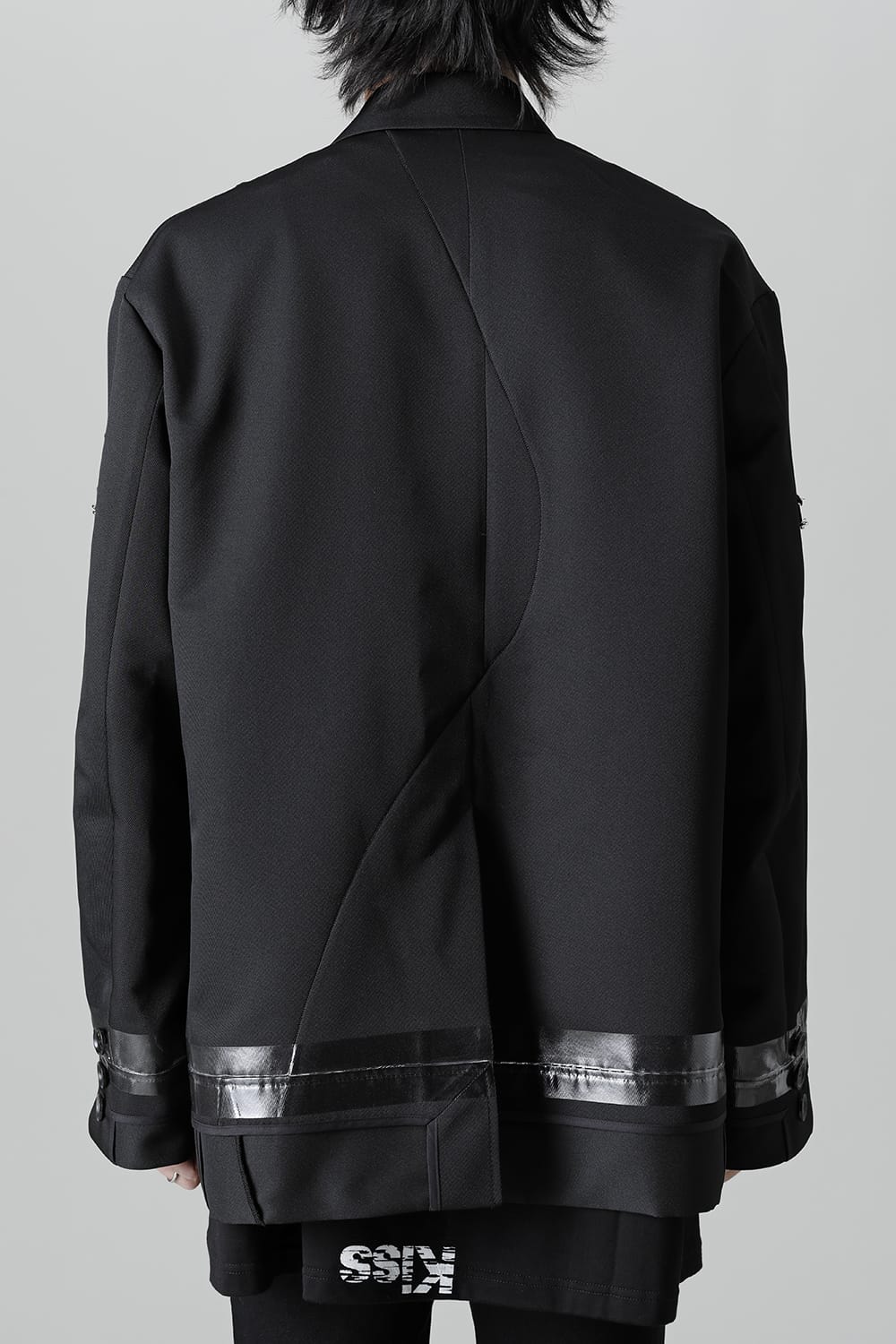 sj.0001 | re-sized notched lapels jacket 