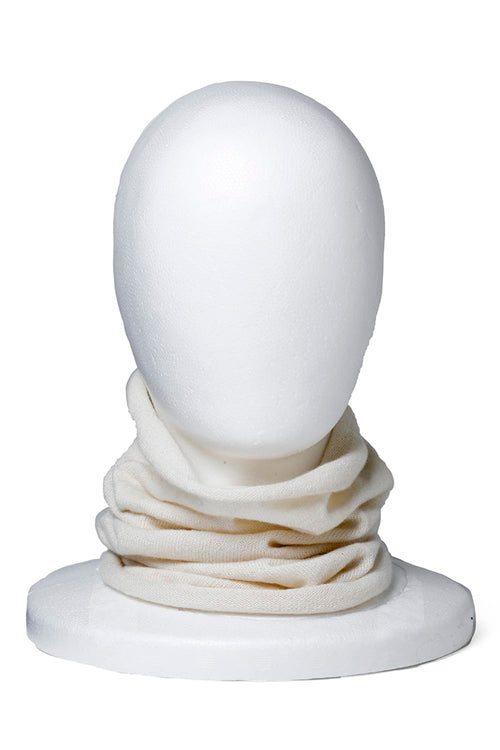 cashmere silk neck warmer White - TAKAHIROMIYASHITATheSoloIst