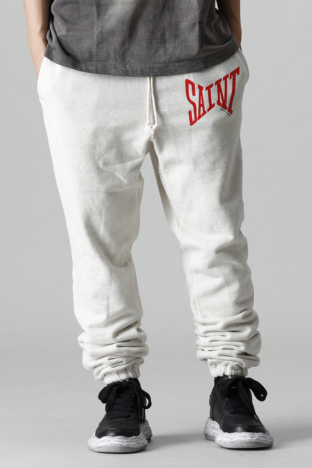 SAINT Mxxxxxx Sweat Pants Logo Gray