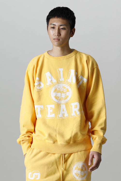 ©SAINT M×××××× × DENIM TEARS "SAINT TEARS" Sweat shirt - SAINT Mxxxxxx