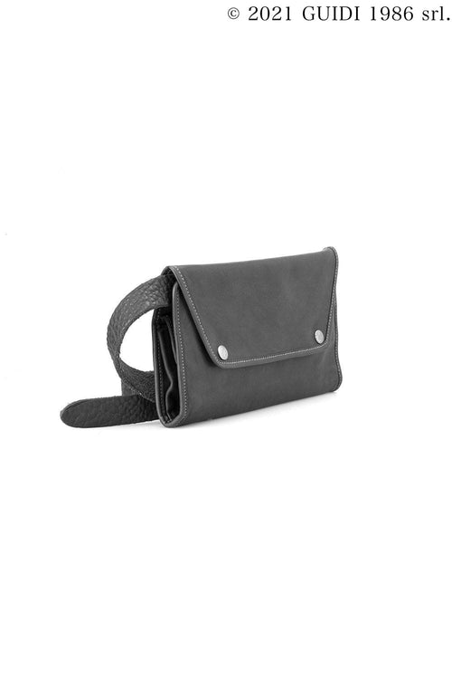 SP14P - Leather Folded Belt Bag - Guidi