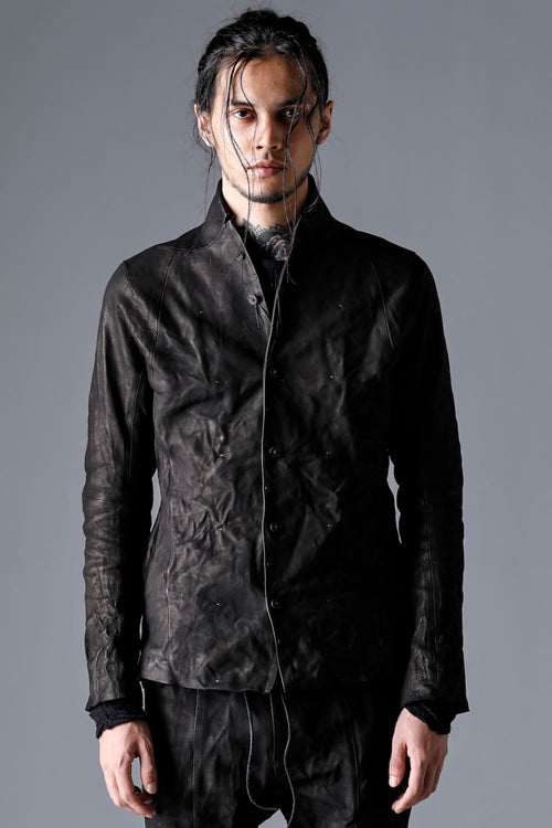 Japan Calf Leather Shirt Jacket - D.HYGEN