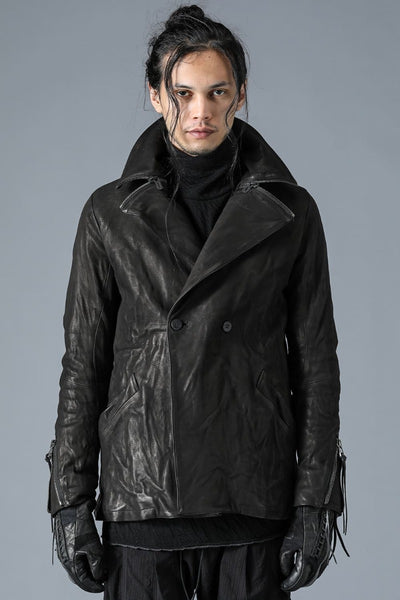 Japan Calf Leather P-coat - D.HYGEN