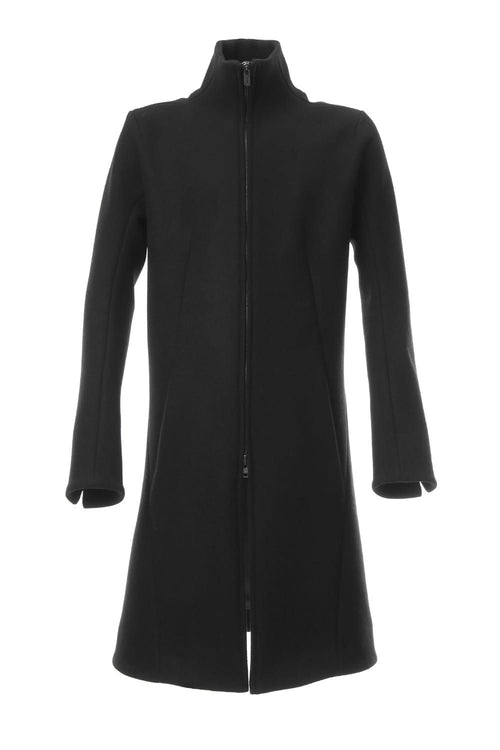 Antwerp melton High neck coat - ST106-0019A - D.HYGEN - ディーハイゲン