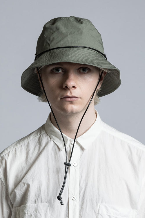 Collaboration with KIJIMA TAKAYUKI Safari hat Sage Green - The Viridi-anne