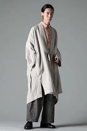 JAN-JAN VAN ESSCHE 24SS Kimono coat styling