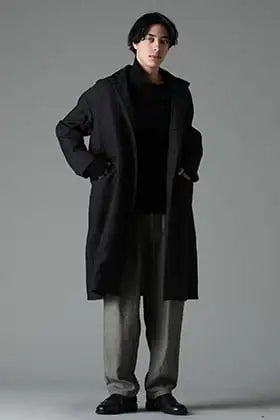 KLASICA 23-24AW Patchwork Coat Brand Mix Style