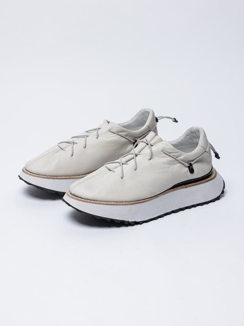 Leather Shoes White - The Viridi-anne