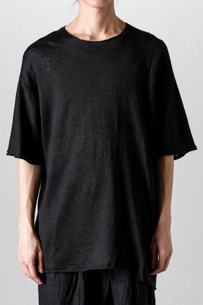 Relaxed-fit Linen Knit T-shirt - Forme D'expression