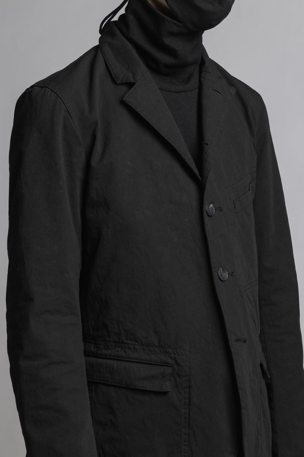 VI-3391-06-Black | CORDURA'NYCO' Jacket Black | The Viridi-anne