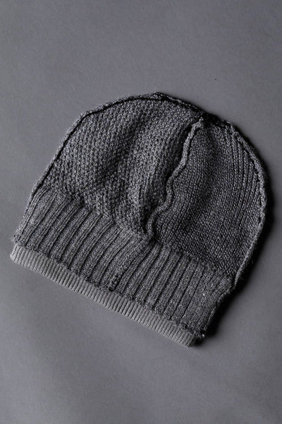 Knit Hat Gray Brown - The Viridi-anne