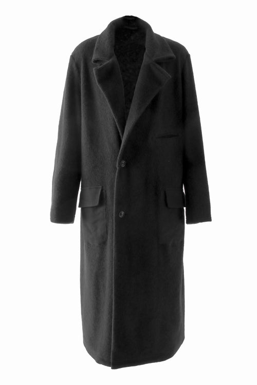 Plush Collar Pile Coat - Yohji Yamamoto