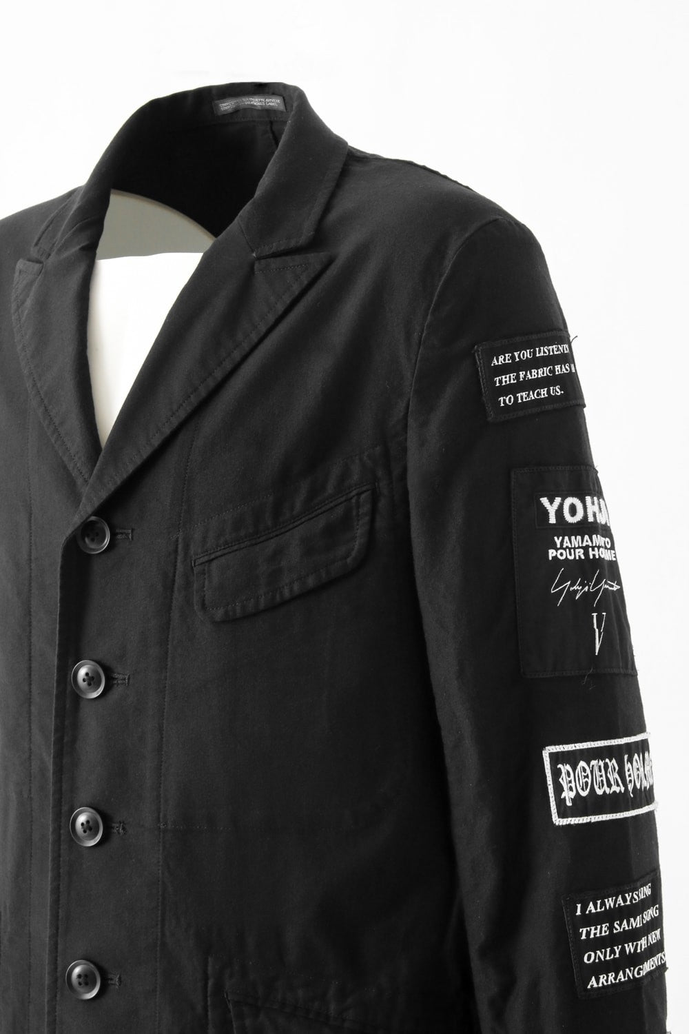 HD-J13-002 | Yohji Yamamoto×Ready Made Picked Long Jacket | Yohji 