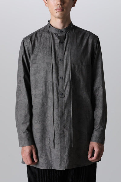 String Spare Collar Pocket Blouse - Y's for men