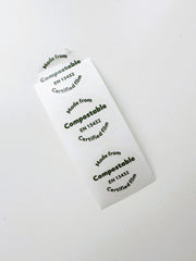 compostable stickers