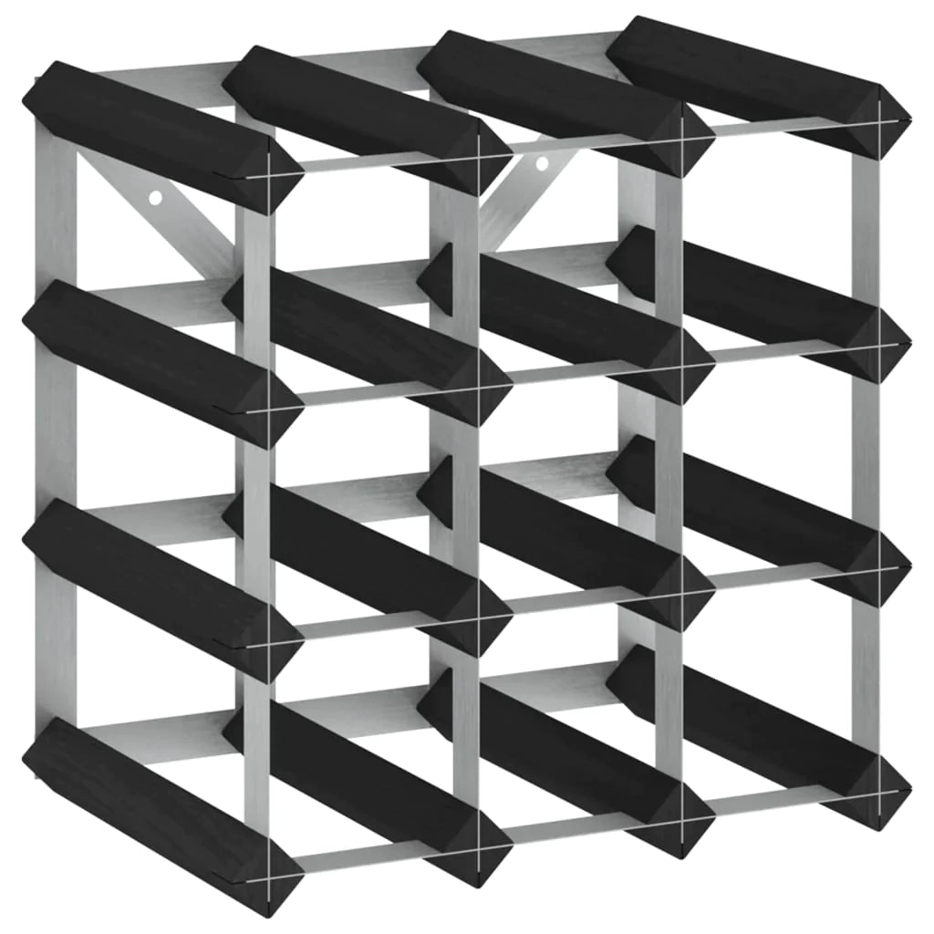 vidaXL Solid Wood Pine Wine Rack for 12/120/20/42/72 Bottles Bottle Holder