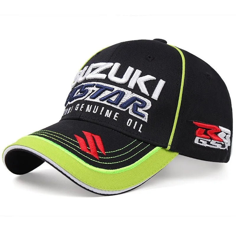 New Arrivals Fashion For Suzuki Men's Car Commemorative Sun Duck Tongue   Baseball Caps For Men And Women
