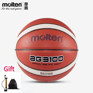 2023 Molten Basketball Size 7/6/5/4 High Quality Men Women PU Material Outdoor Indoor Child Balls Training Match Wear-Resistant - shopshaili sport shop