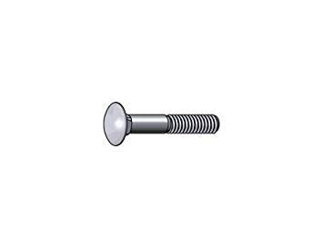 33652BS Carriage Bolt Set 5/16 in-18 X 2-1/2 with Zinc Plated Hex Nuts and Washers (Pack of 15)