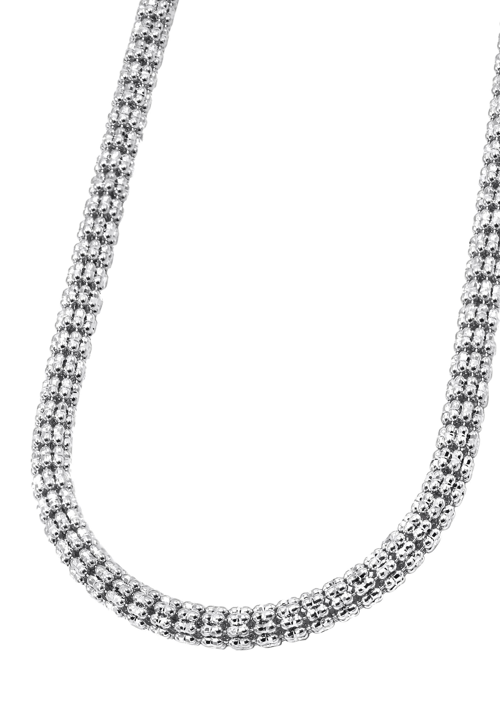 Gold Chain - Mens Ice Chain 10K White Gold