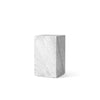 Plinth Tall taso, 30x30 H51 cm, valkoinen marmori - Spazio