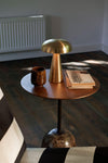 &Tradition Lato LN8 pöytä Emprador marmori ruskea, lakattu pähkinä