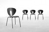 Globus tuoli, musta/musta polypropyleeni - Spazio